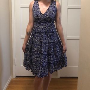 Geometric pattern dress!